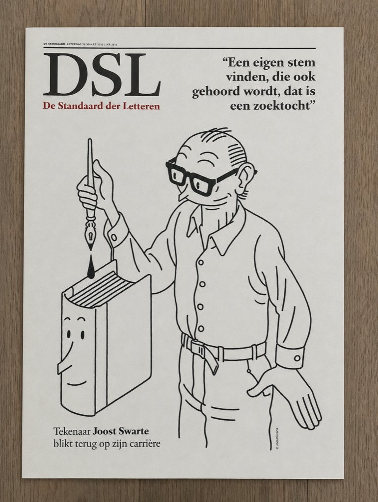 JOOST SWARTE - coverstory DSL * 2025 * NIEUW, Ophalen of Verzenden, Nieuw, Krant