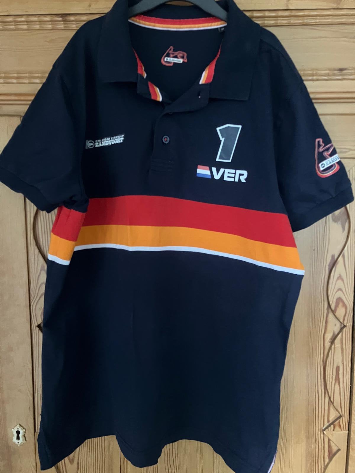 Max verstappen/zandvoort polo, Ophalen of Verzenden, Zo goed als nieuw, Maat 48/50 (M), Blauw