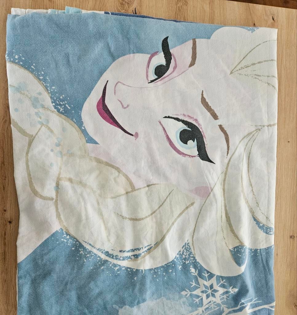 Dekbedovertrek Frozen Elsa 130x200cm (zonder sloop), Ophalen of Verzenden