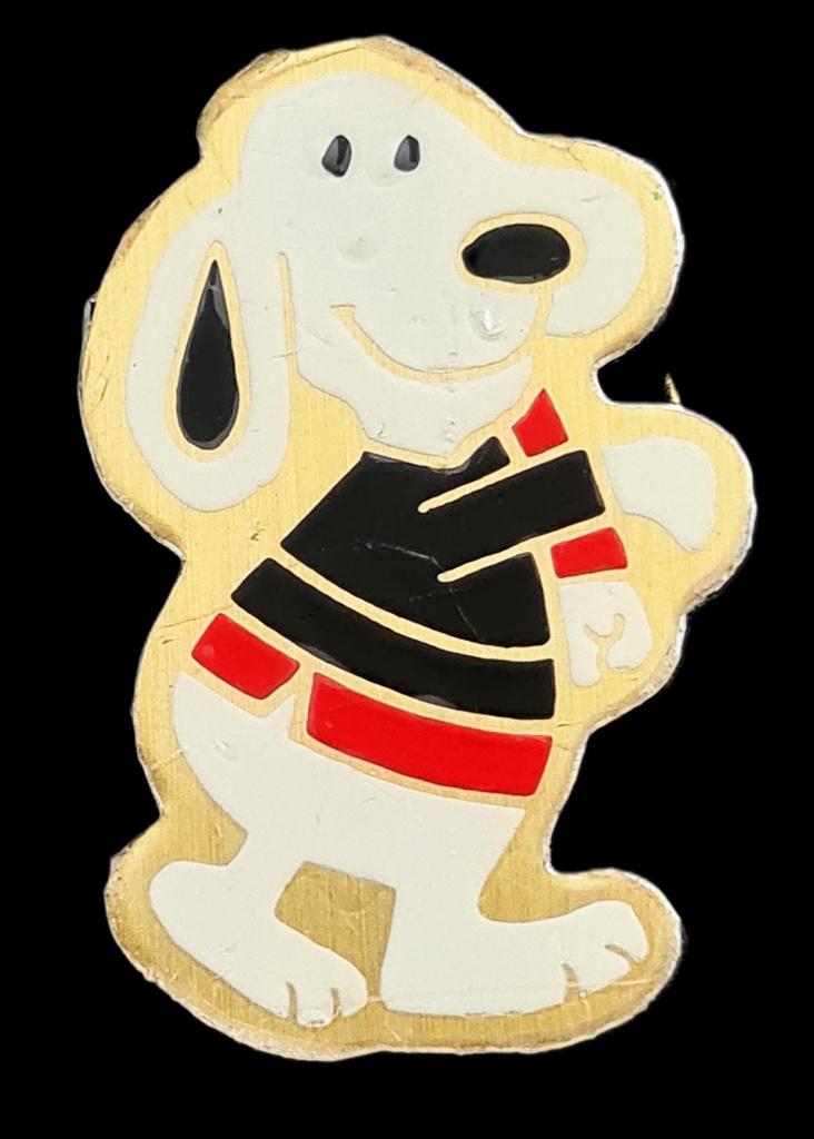 Snoopy ijshockey speler pin (2), Verzamelen, Speldjes, Pins en Buttons, Verzenden, Nieuw, Figuurtje, Speldje of Pin