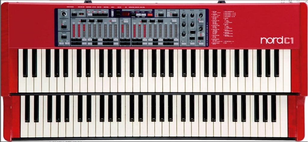 Clavia Nord C1 Combo Organ occasion, Muziek en Instrumenten, Keyboards, BOX 4214 SE-102 65 Stockholm SWEDEN, Gebruikt, Clavia Digital Musical Instruments AB