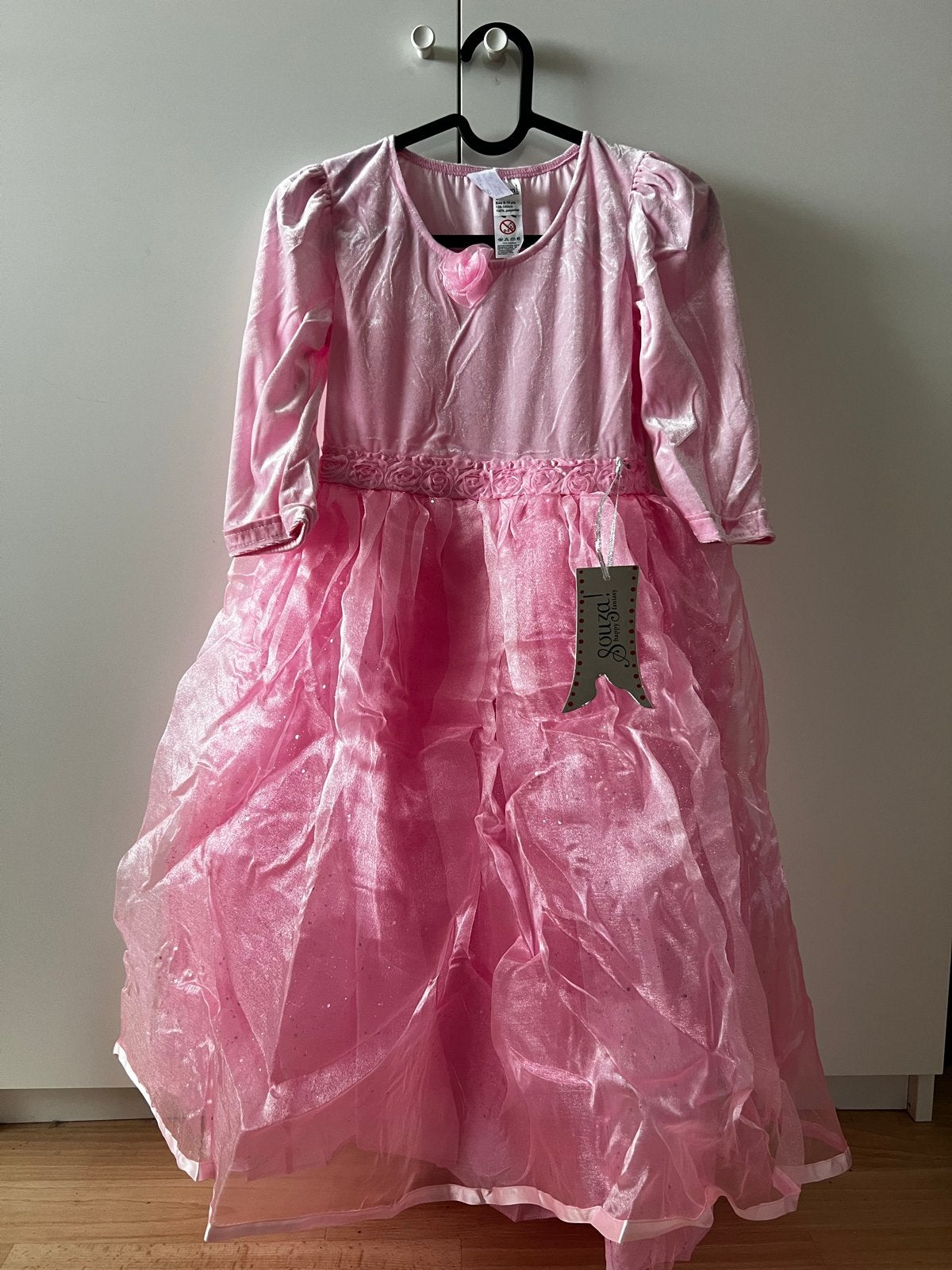 Souza! Roze Prinsessenjurk Maat 128-140 (8-10 jaar), Verzenden, Nieuw, 122 t/m 128, Meisje
