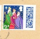 ENGELAND jaar 2025 rondstempel 3.40 GBP hoogste waarde, Verzenden, Gestempeld