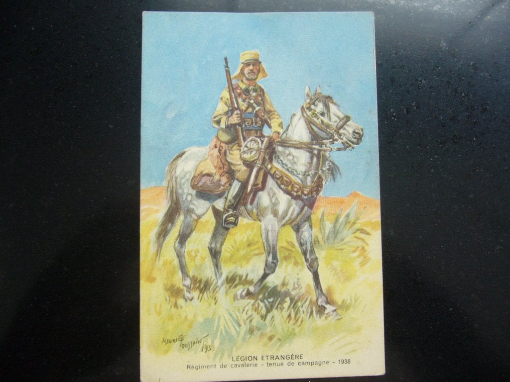 FRANKRIJK = LEGION ETRANGERE - REGIMENT DE CAVALERIE, Verzamelen, Ophalen of Verzenden, Voor 1920, Ongelopen, Frankrijk