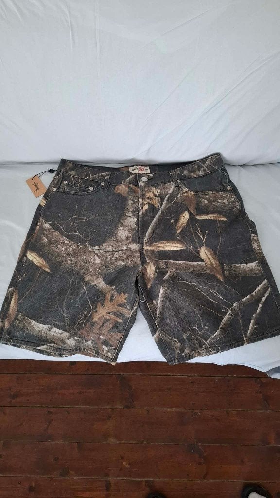 Stussy Realtree Edge Camo Shorts, W36 - W38 (confectie 52/54), Overige kleuren, Stussy, Nieuw