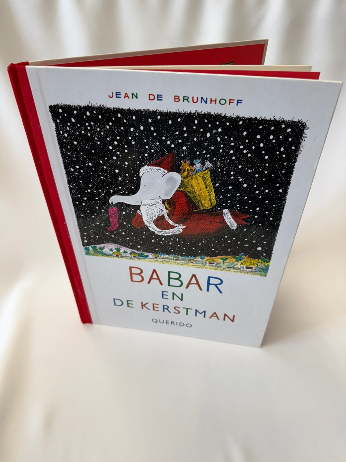 Groot formaat Babar En de Kerstman, Ophalen of Verzenden, Gebruikt