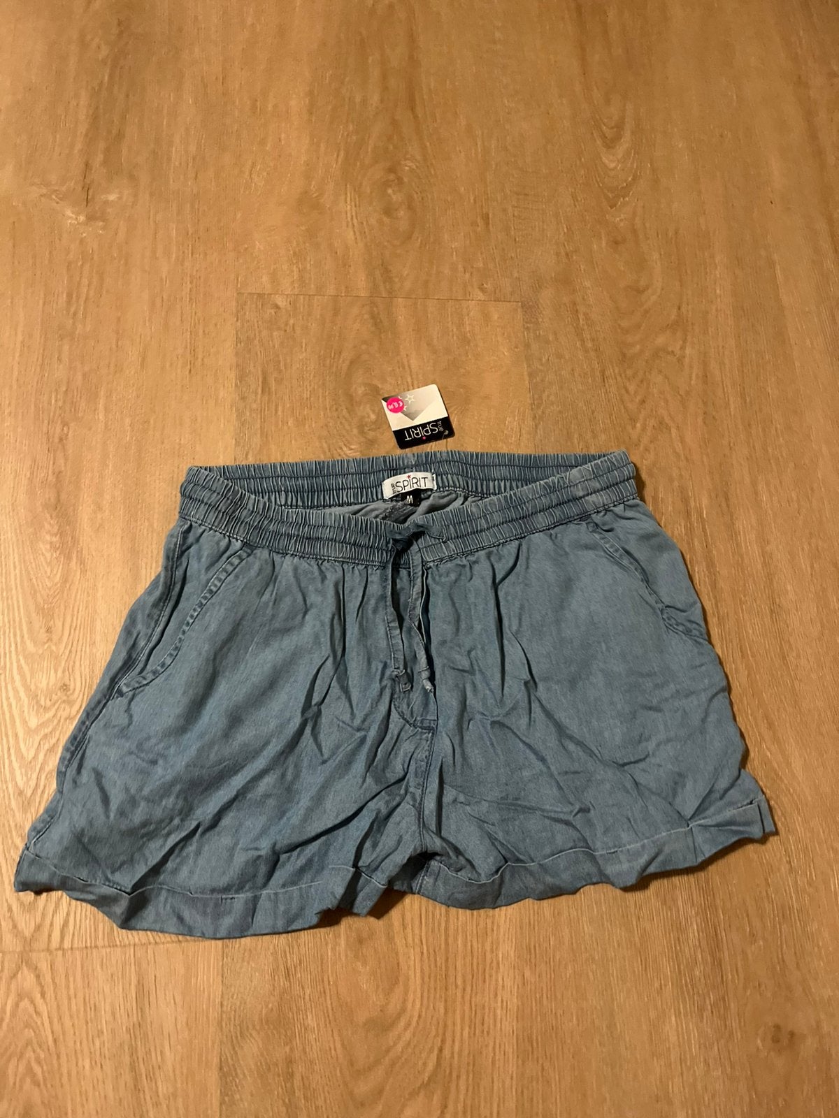 Broek korte broek maat M true spirit, Kleding | Dames, Broeken en Pantalons, Ophalen of Verzenden, Zo goed als nieuw, Blauw, Kort