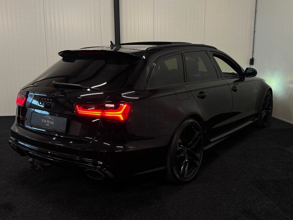 Audi A6 Avant 4.0 TFSI RS6 quattro 2017 650PK CAPRISTO|SOFTC, Auto's, Automaat, Gebruikt, Zwart, A6