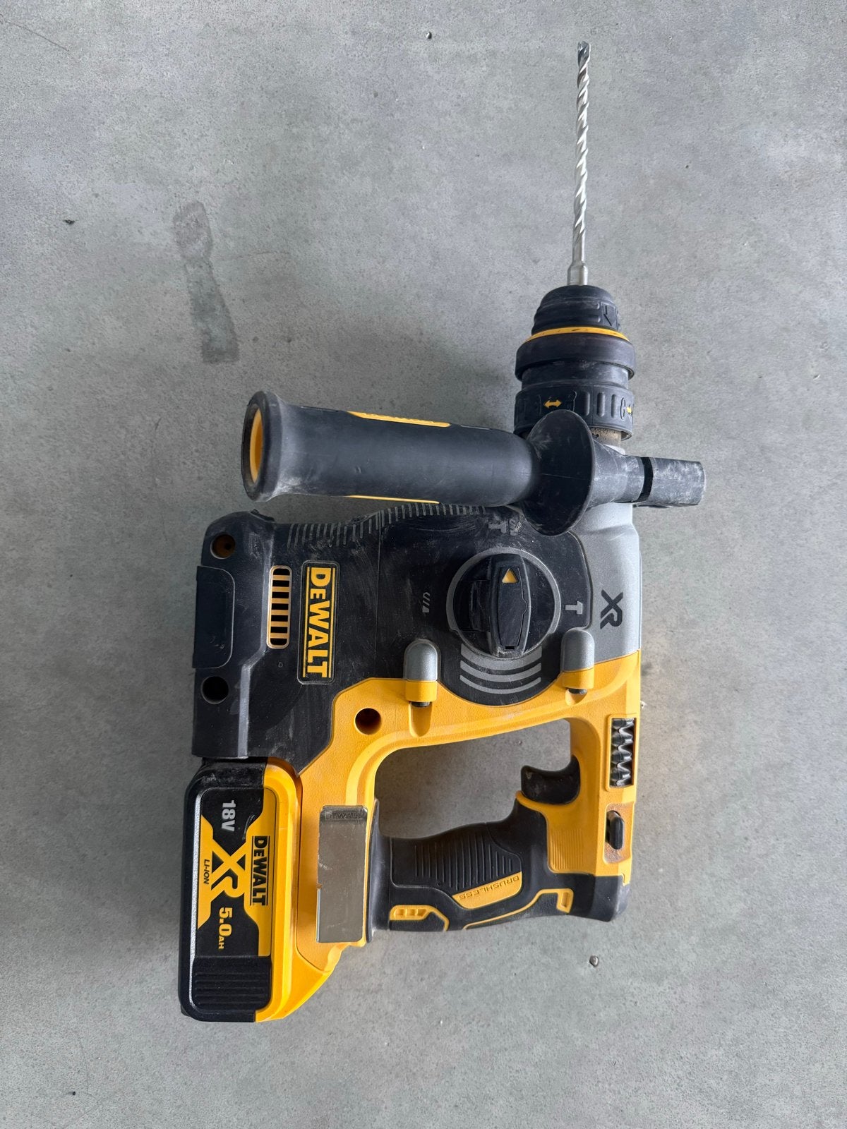 DeWalt XR 18V Accu Boorhamer DCH273P2-QW, 600 watt of meer, Boor- en/of Breekhamer, Ophalen of Verzenden, Zo goed als nieuw