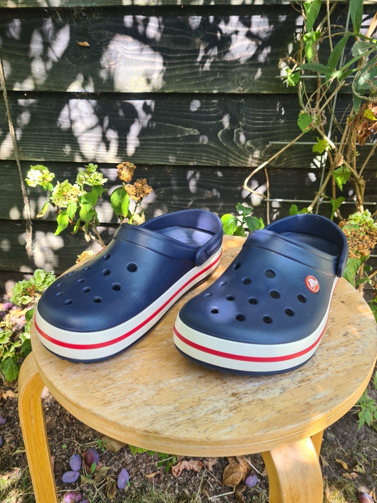 Crocs unisex klompen. Maat 38/39. Zo goed als nieuw., Blauw, Instappers, Ophalen of Verzenden, Zo goed als nieuw