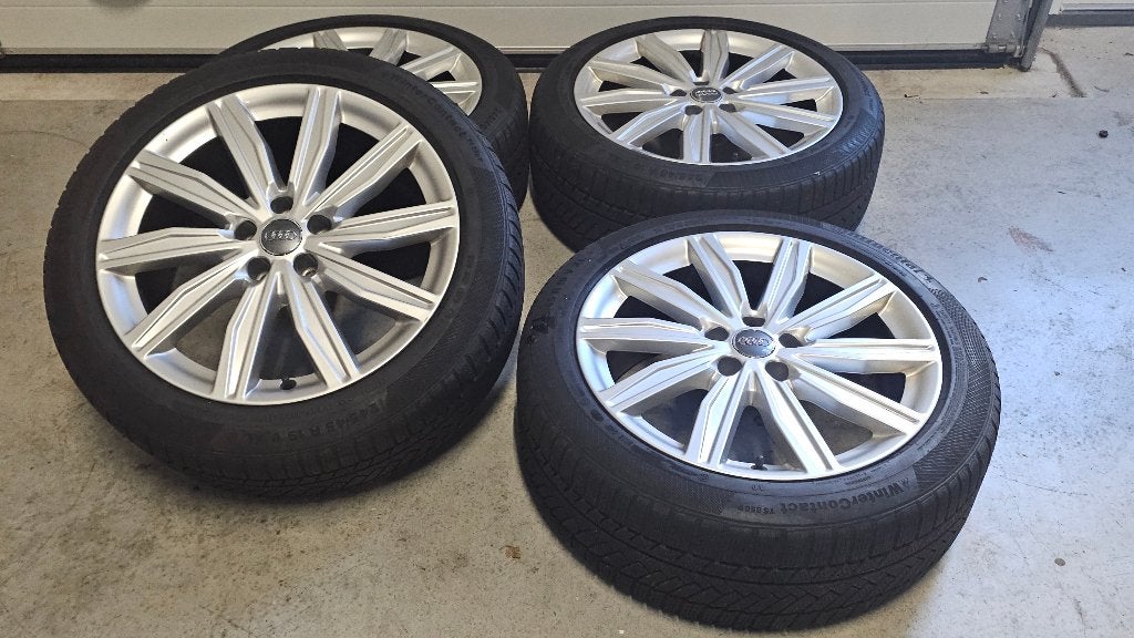 Originele Audi A6 S-line 19 inch 4K0601025M | Winterset, Auto-onderdelen, 19 inch, Banden en Velgen, Personenwagen, Gebruikt