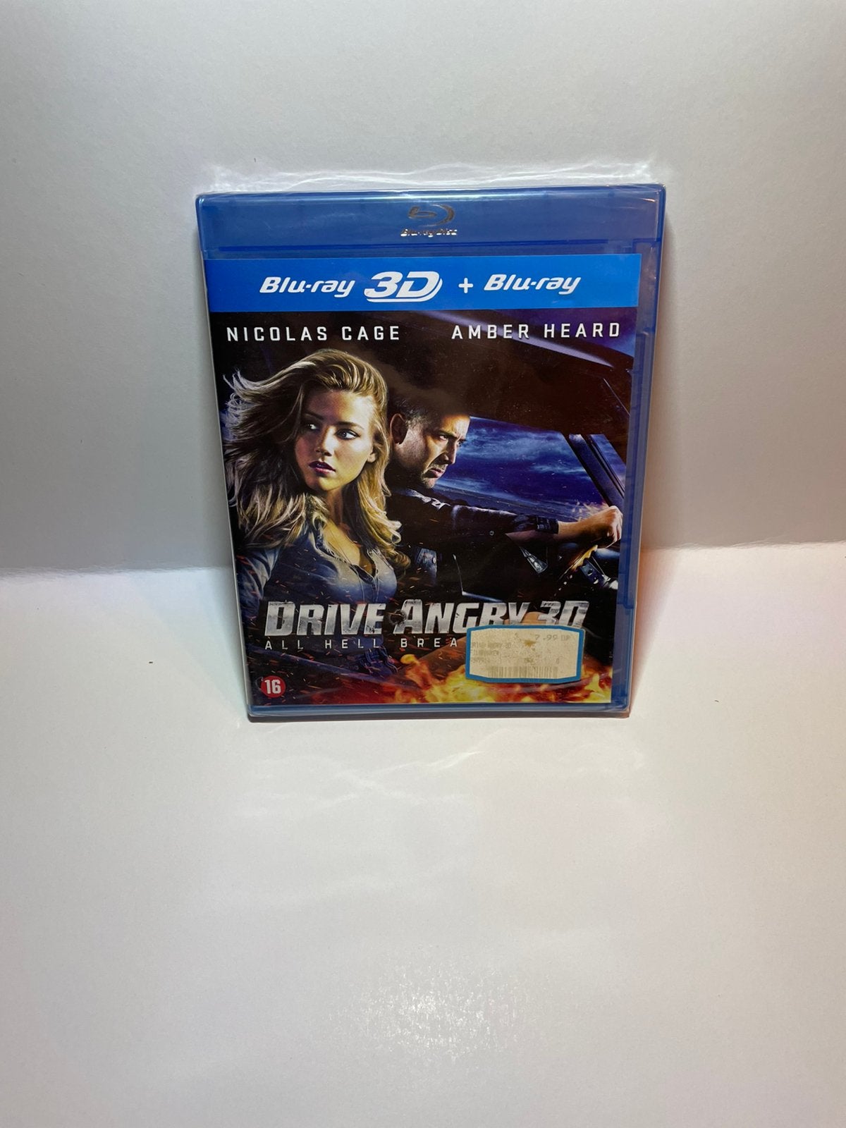 Drive angry Blu ray + 3D Blu ray GESEALED, Ophalen of Verzenden, Nieuw in verpakking, Actie