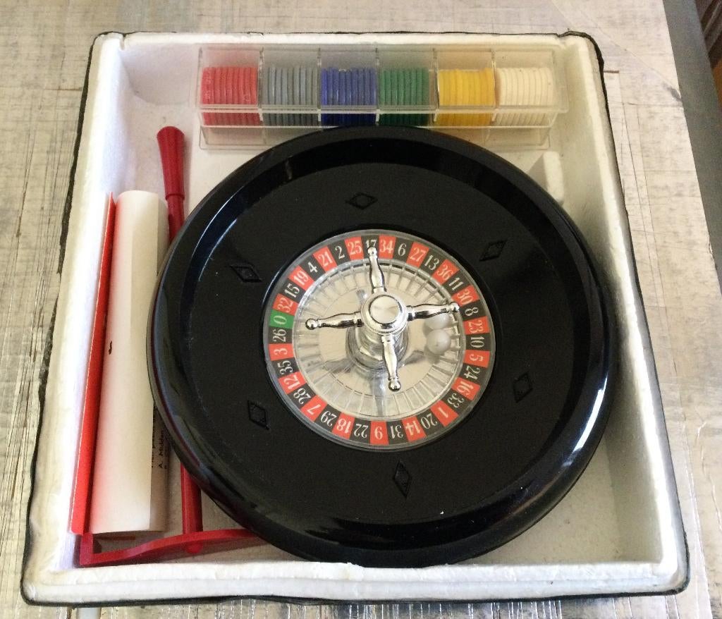 Roulette Spel, Vijf spelers of meer, Ophalen of Verzenden, Gebruikt