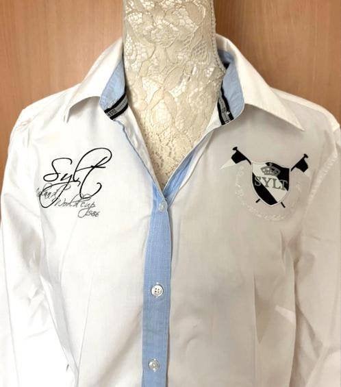 Basefield blouse maat L, Ophalen of Verzenden, Zo goed als nieuw, Maat 42/44 (L), Wit