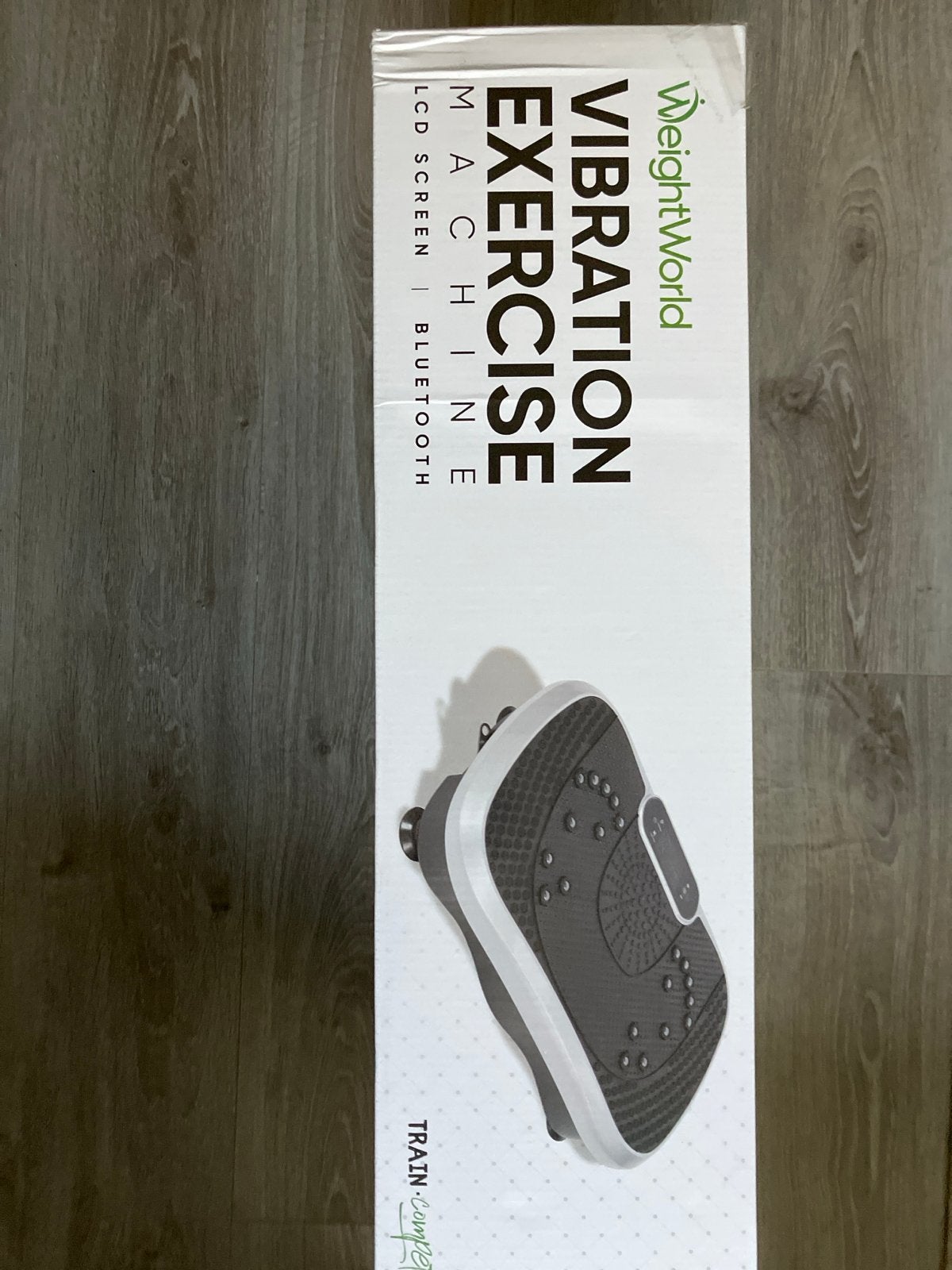 WeightWorld Vibratieplaat met LCD-scherm en Bluetooth, Kunststof, Trilplaat, Ophalen of Verzenden, Zo goed als nieuw