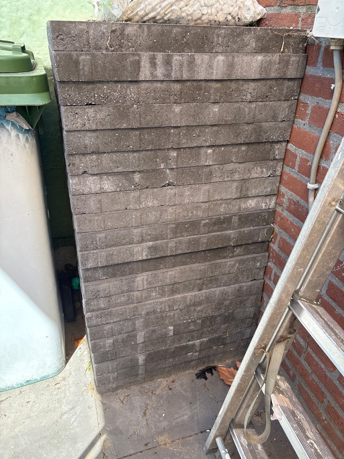Nieuw, Tuin en Terras, Ophalen, Nieuw, 10 m² of meer, Beton