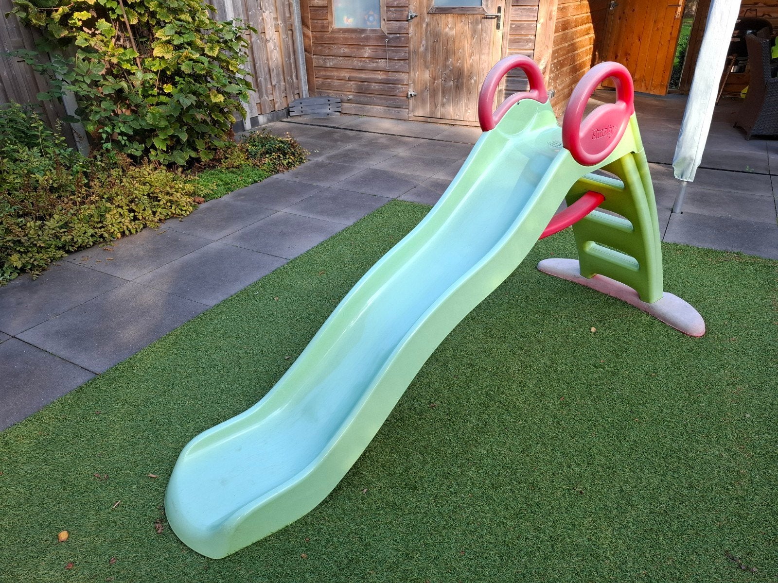 Smoby Glijbaan met Wateraansluiting - 85cm Glijhoogte, Ophalen, Gebruikt, Glijbaan