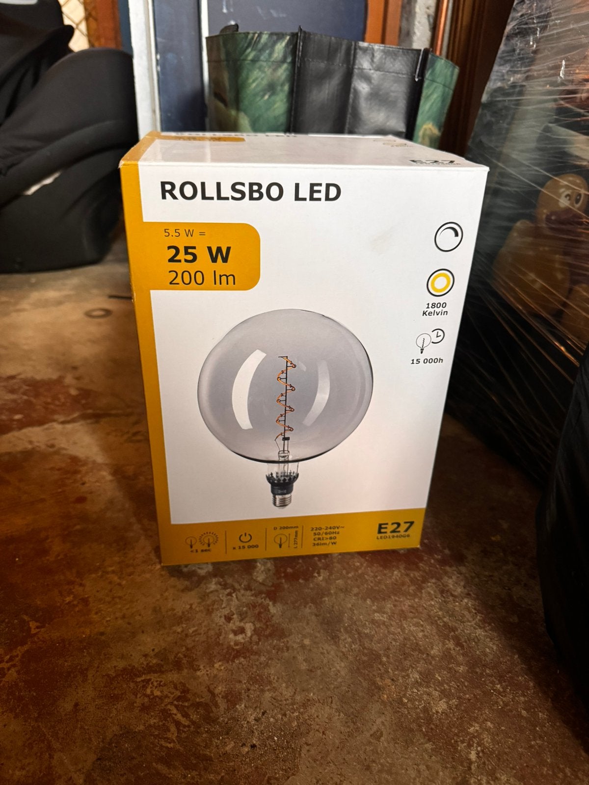Bollamp, Ophalen of Verzenden, Nieuw, Glas, Minder dan 50 cm
