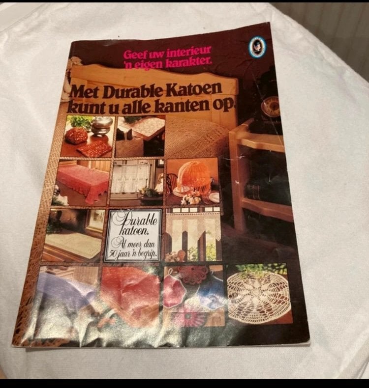 Met  Durable katoen, Ophalen of Verzenden, Zo goed als nieuw, Haken, Patroon of Boek