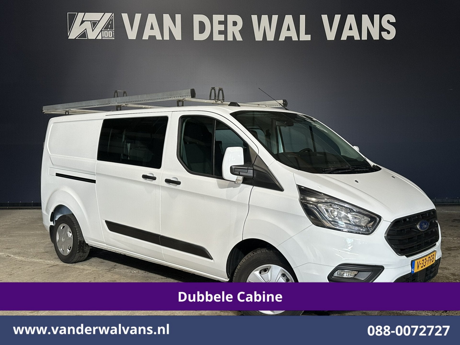 Ford Transit Custom 2.0 TDCI 130pk L2H1 Dubbele Cabine Euro6, Auto's, Bestelauto's, Voorwielaandrijving, 4 cilinders, 2113 kg