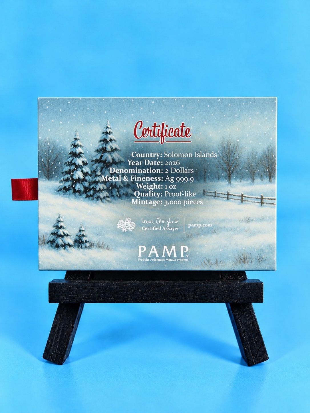 PAMP Suisse🇨🇭Santa & Red Truck 2026 1 oz Silver Coin 999.9, Ophalen of Verzenden, Zilver