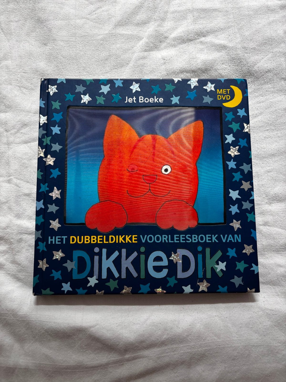 Sinterklaas kadotip: Voorleesboek Dikkie Dik + DVD, Fictie algemeen, Jongen of Meisje, Ophalen of Verzenden, Zo goed als nieuw