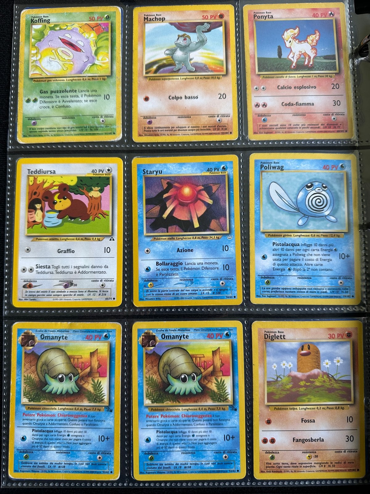 Diverse Pokémon kaarten - Vintage WOTC, Ophalen of Verzenden, Gebruikt, Meerdere kaarten