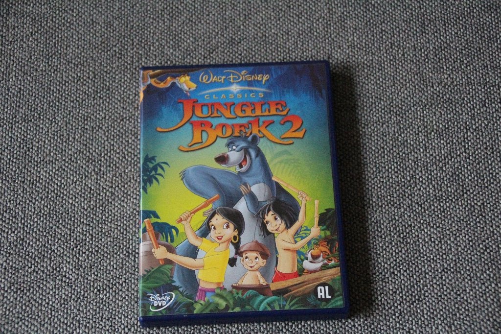 DVD Disney classics Jungle Boek 2., Tekenfilm, Ophalen of Verzenden, Zo goed als nieuw, Alle leeftijden