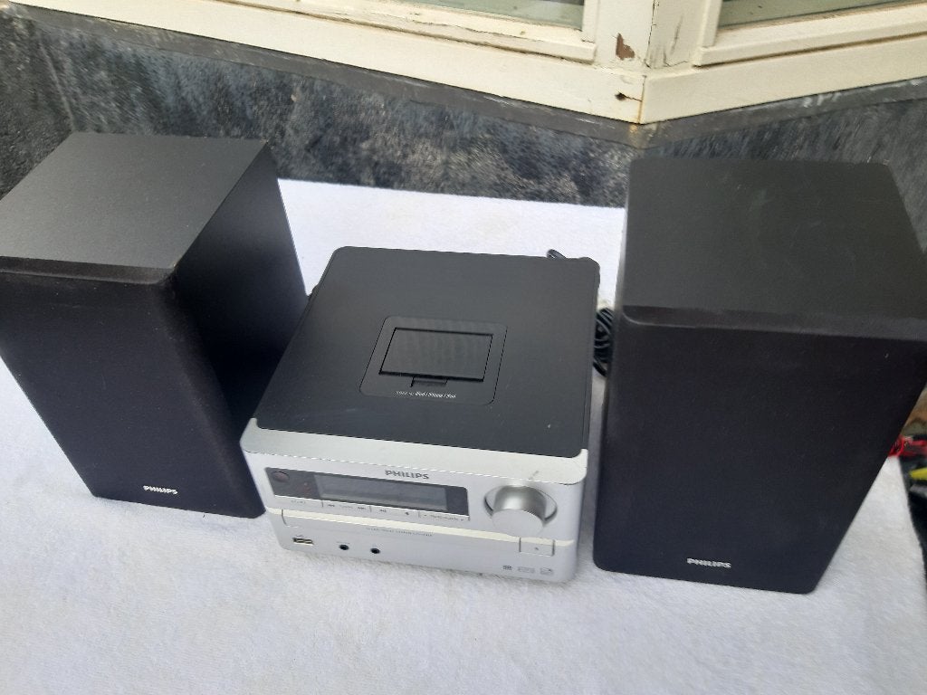 Philips Micromuzieksysteem DCM2020/12, cd, tuner etc, Ophalen, Philips, Gebruikt, Microset