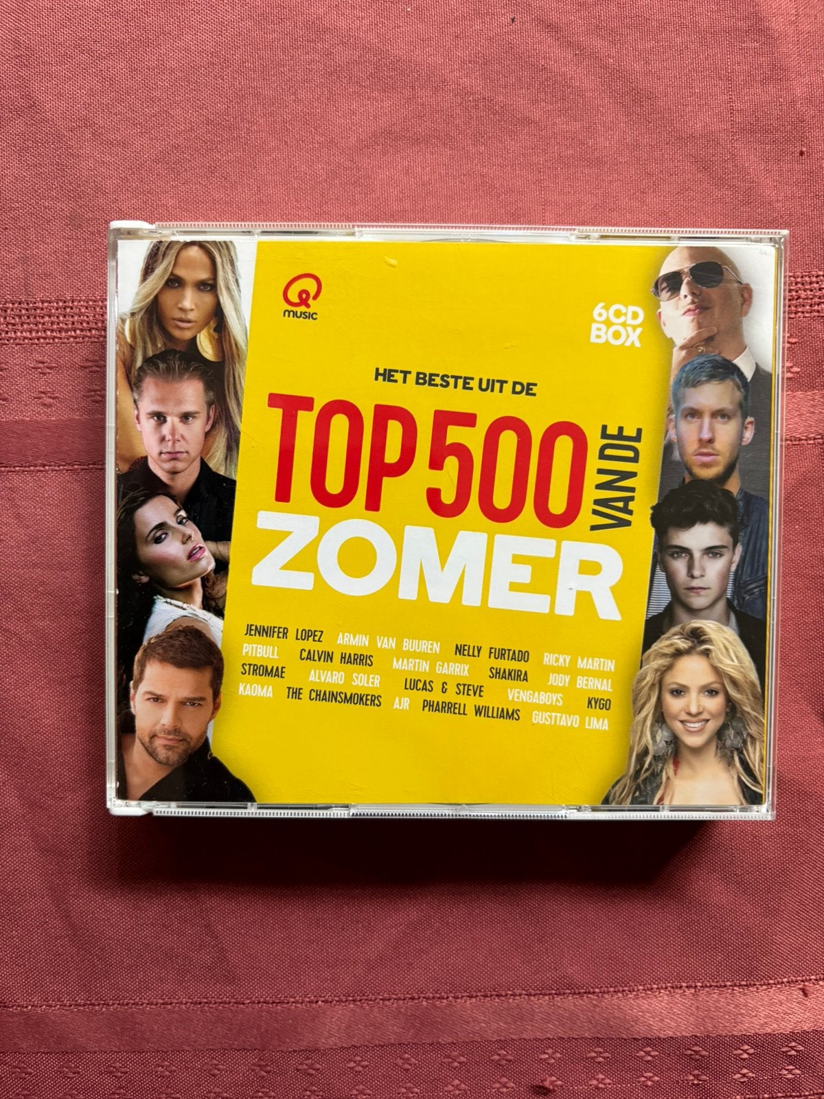 Q-Music Het Beste Uit De Top 500 Van De Zomer  6cd-box, Verzenden, Gebruikt, Pop, Verzamelalbum