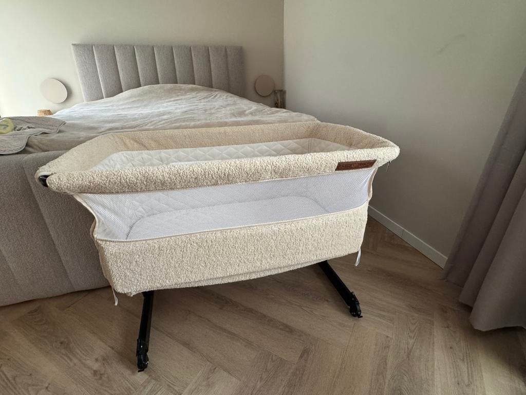 Co sleeper teddy beige, Kinderen en Baby's, Babywiegjes en Ledikanten, Ophalen, Zo goed als nieuw, Wieg