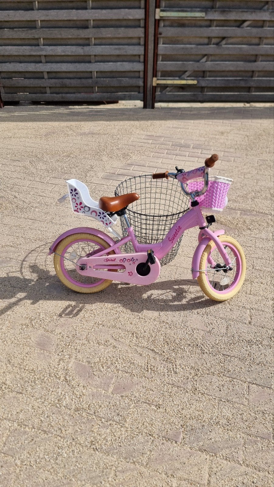 14 inch Sweetie Spirit kinderfiets - NIEUWSTAAT!, Fietsen en Brommers, Ophalen of Verzenden, Zo goed als nieuw, Minder dan 16 inch