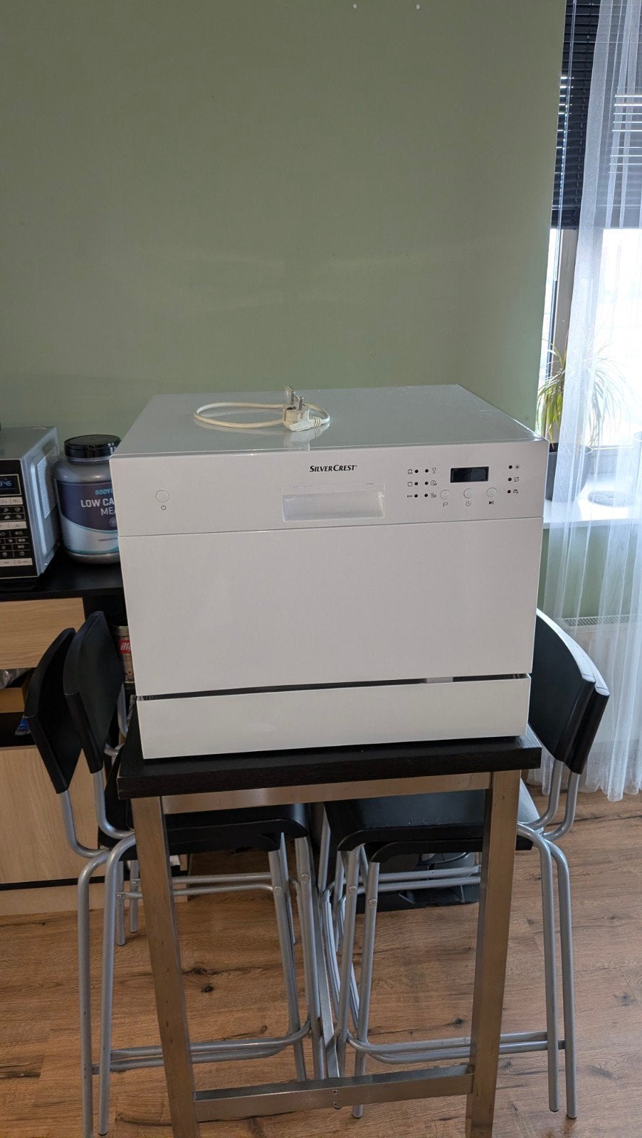 Compacte Silvercrest mini vaatwasser , klein, Gebruikt, Minder dan 85 cm, Energieklasse A of zuiniger, Ophalen of Verzenden