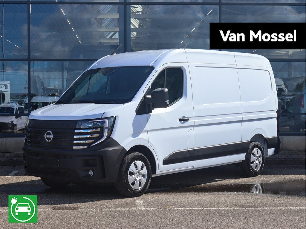 Nissan Interstar-e L2H2 Limited 87 kWh | 408km WLTP/CLIMA/CA, Stof, Gebruikt, Zwart, 143 pk