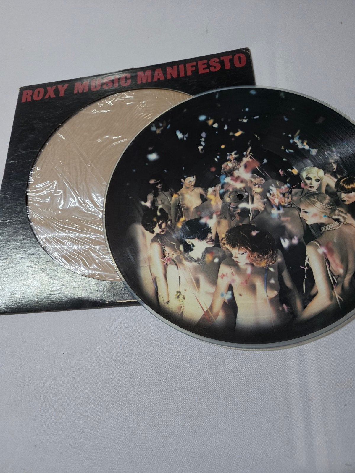 Roxy Music - Manifesto Picture Disc LP, LP, Pop, Ophalen of Verzenden, Zo goed als nieuw