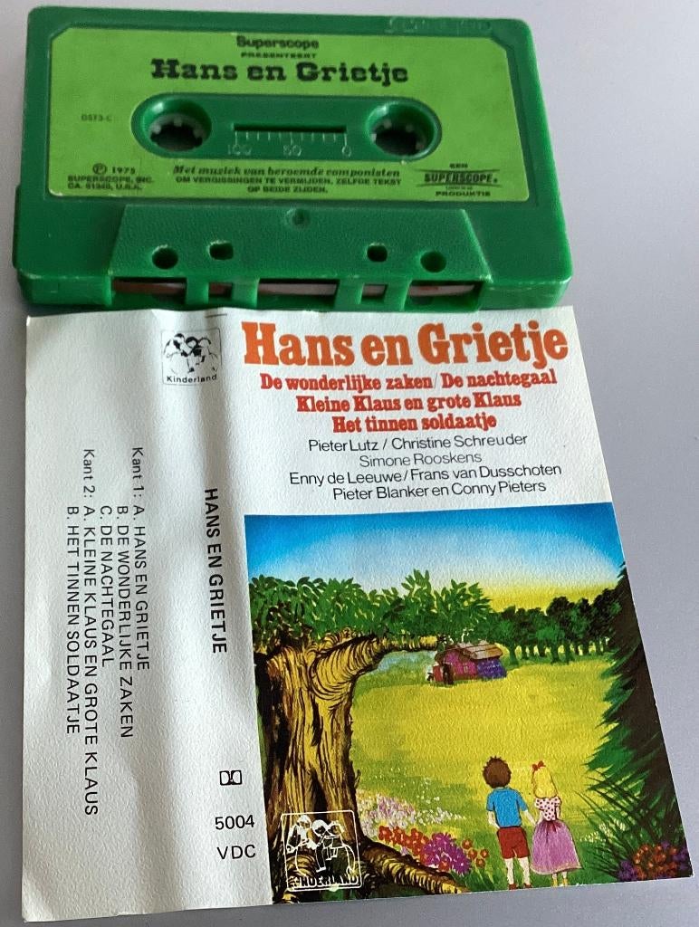 Hans en Grietje MC, Gebruikt, Kinderen en Jeugd, 1 bandje, Ophalen of Verzenden