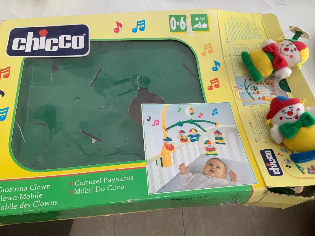Chicco baby mobiel, Ophalen of Verzenden, Zo goed als nieuw, Mobiel