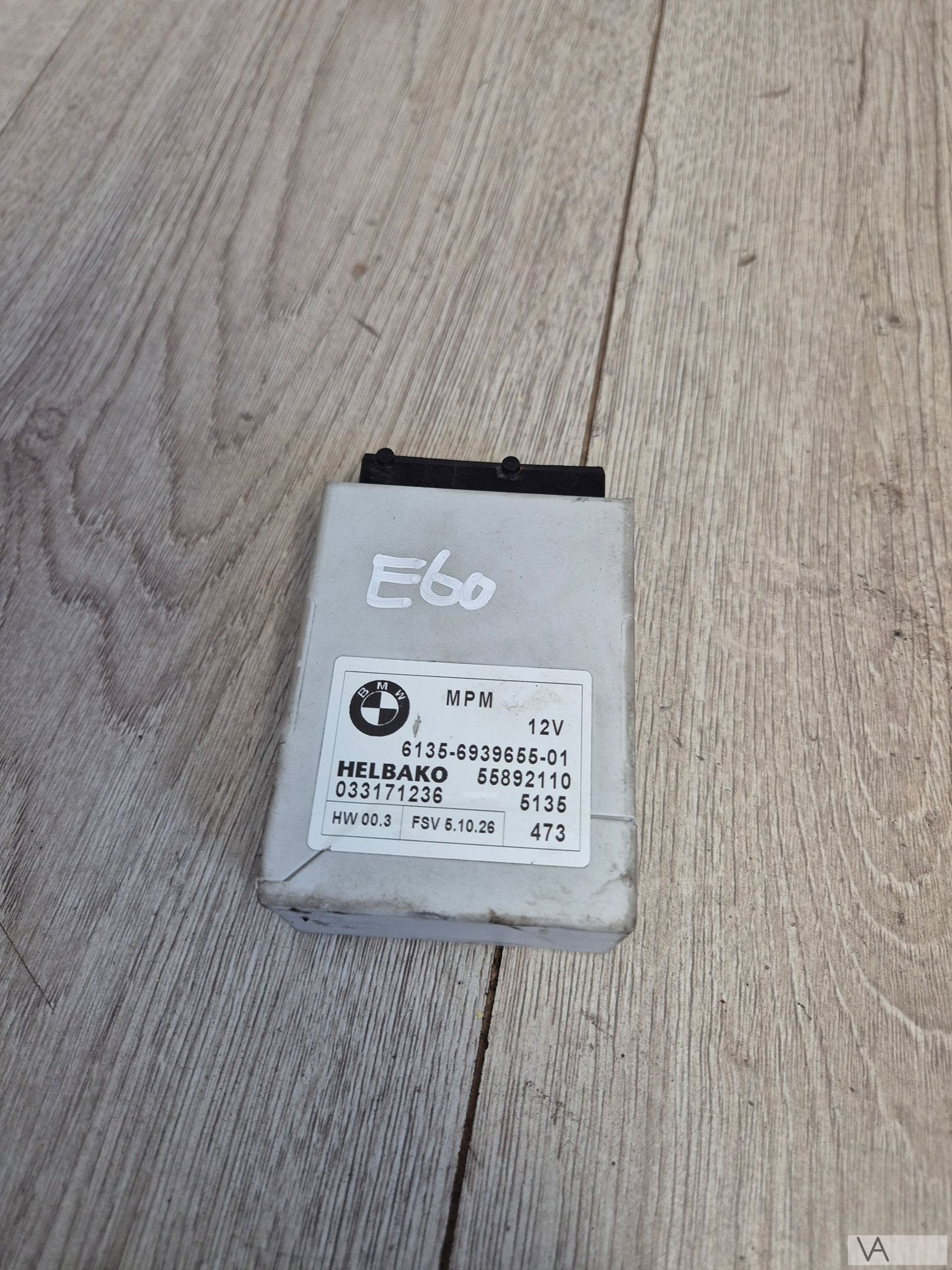 MPM module Micro Power Module van BMW 5 serie E60 6939655, Gebruikt, -, -, Ophalen of Verzenden