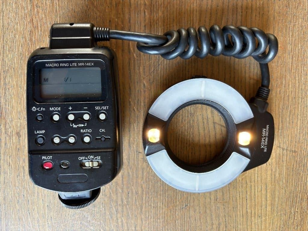 Ringflitser ring flitser Canon MR-14EX, Verzenden, Gebruikt, Canon