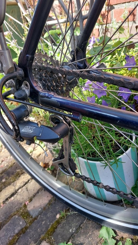 herenfiets trekkingfiets Koga Traveller 54, Gebruikt, Velgrem, Versnellingen, 53 tot 57 cm