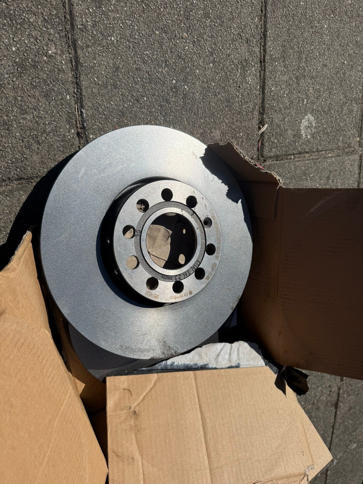 Nieuwe brembo remschijven audi a4 B7 2005 tm 2008, Ophalen, Nieuw, Audi