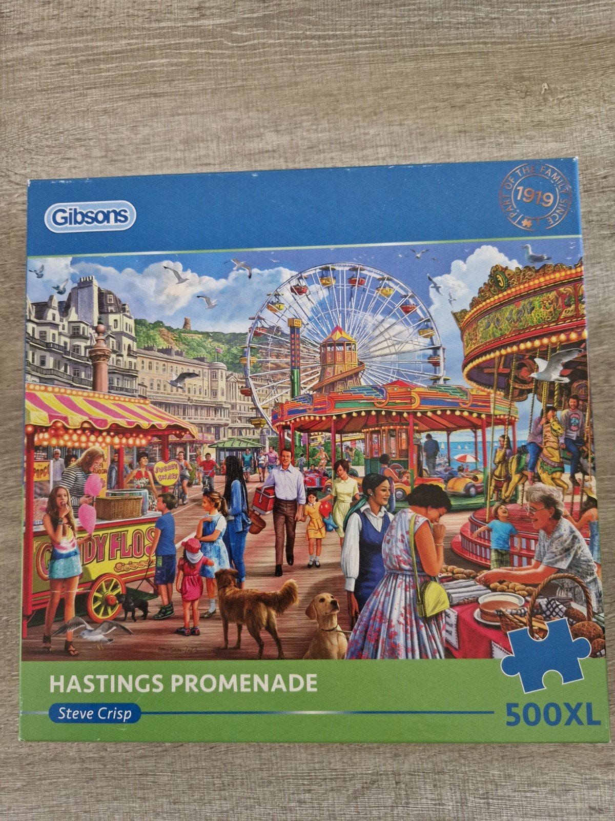 Prachtige puzzel van het merk Gibsons 500 XL, Hobby en Vrije tijd, Denksport en Puzzels, Ophalen, 500 t/m 1500 stukjes, Zo goed als nieuw