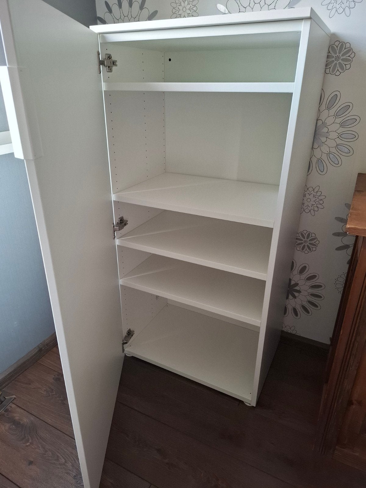 IKEA Platsa kast 60x40x120 cm - Wit, Ophalen, Met deur(en), 100 tot 150 cm, 50 tot 100 cm