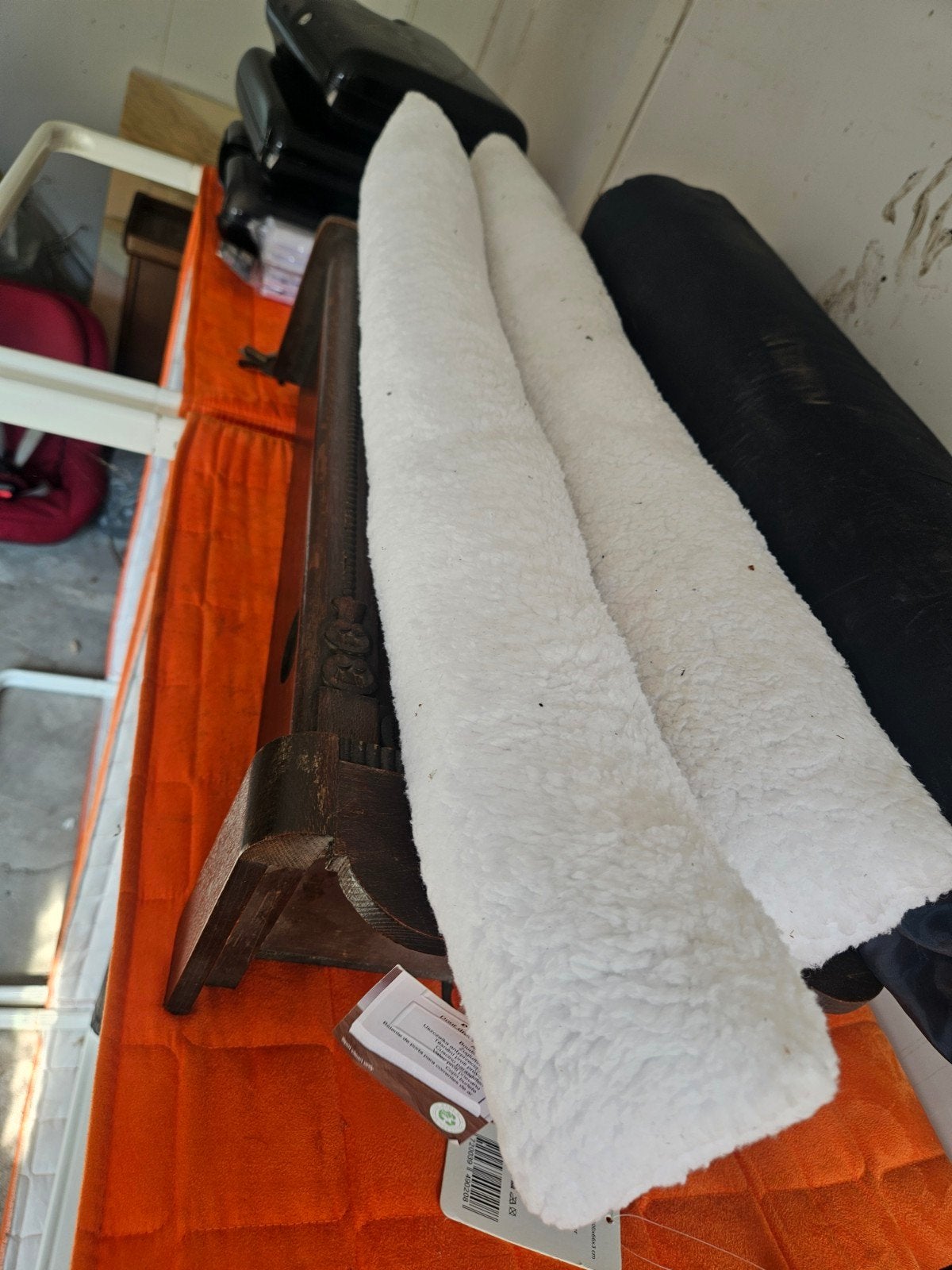 Tochtkussen / Deur tochtstopper - Wit, Huis en Inrichting, Ophalen, Nieuw, Wit, Textiel