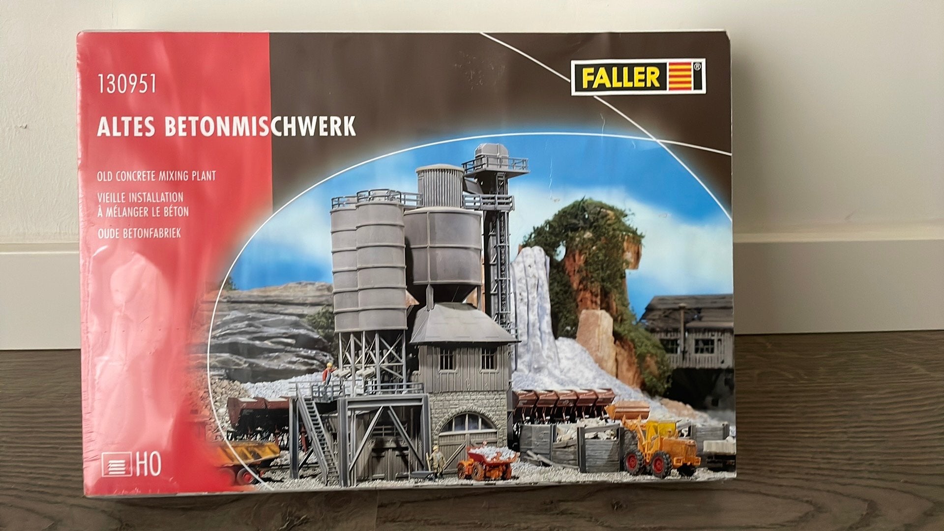 Faller H0 130951 bouwdoos Oude betonfabriek nieuw in doos, Hobby en Vrije tijd, Modeltreinen | H0, Overige merken, Gelijkstroom of Wisselstroom