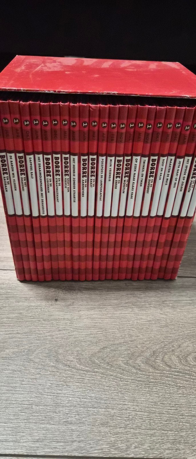 Borre Boekjes Box - Complete Collectie (24 delen), Ophalen of Verzenden, Zo goed als nieuw, Fictie algemeen