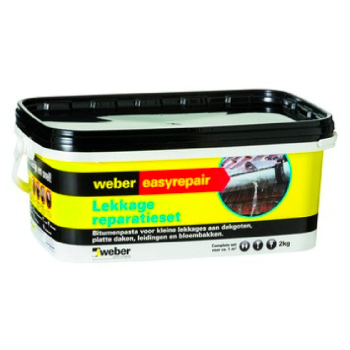 Weber Easyrepair Lekkage Reparatieset 2kg, Overige materialen, Zwart, Overige typen, Nieuw