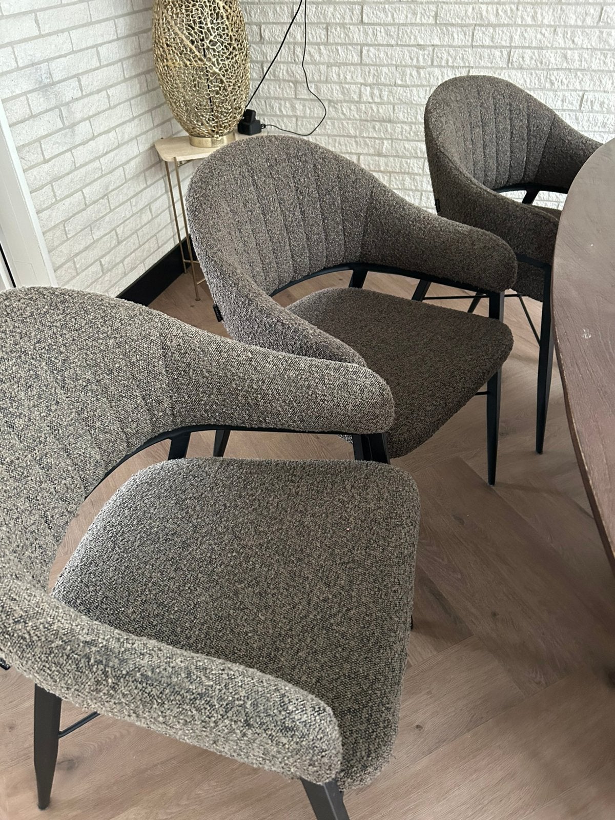 Eet tafel sroelen merk MXSOFA, Ophalen, Zo goed als nieuw, 75 tot 100 cm