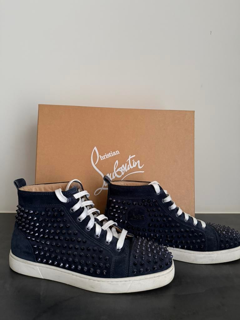 Christian Louboutin, Christian Louboutin, Blauw, Overige typen, Ophalen of Verzenden