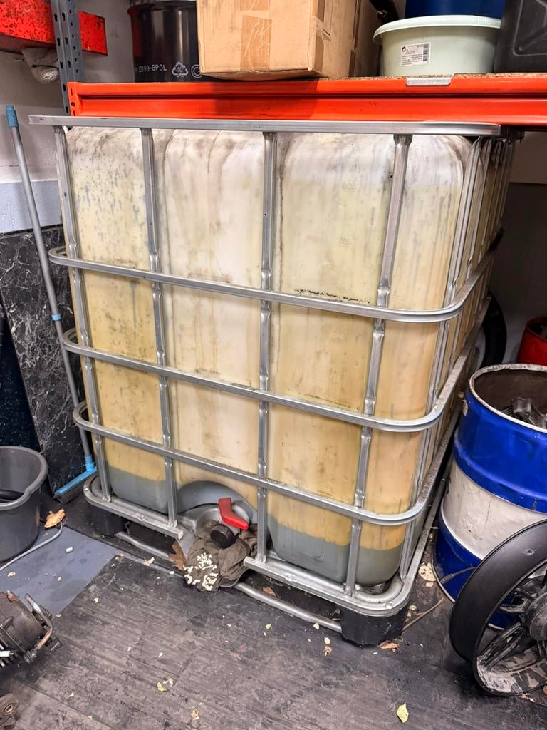 IBC vat 1000L 1m3 opslagvat, Tuin en Terras, Ophalen, Kunststof, 150 liter of meer, Ibc